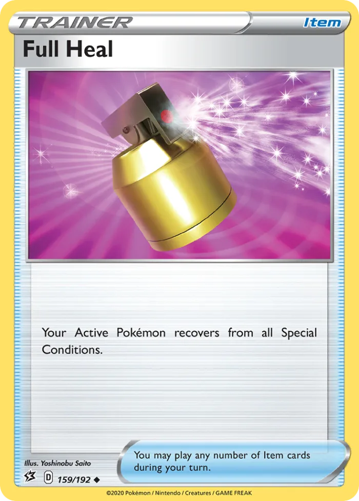 Full Heal #159 Rebel Clash Pokemon card