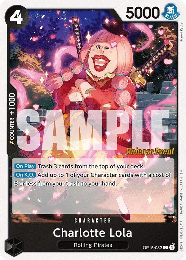 Charlotte Lola Promos: Adventure on Kami's Island card