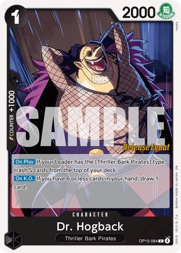 Dr. Hogback Promos: Adventure on Kami's Island card