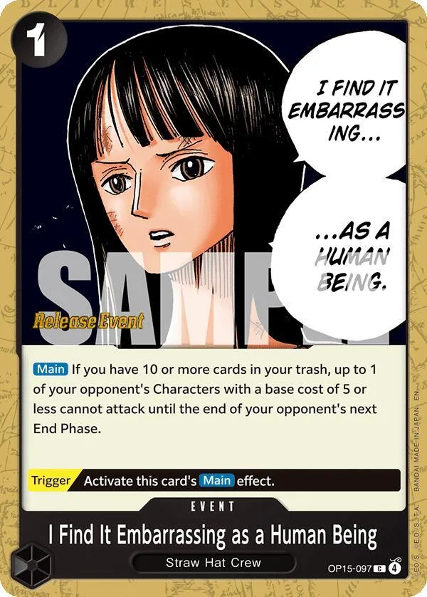 I Find It Embarrassing as a Human Being Promos: Adventure on Kami's Island card
