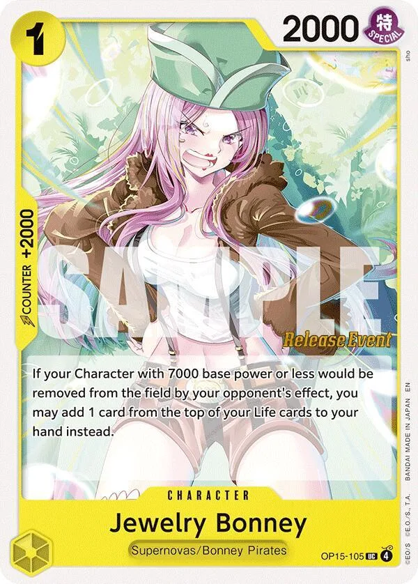Jewelry Bonney Promos: Adventure on Kami's Island card