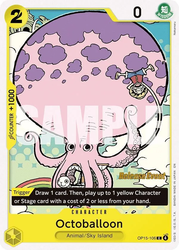 Octoballoon Promos: Adventure on Kami's Island card