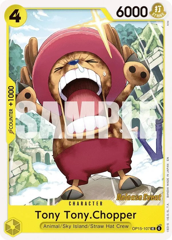 Tony Tony.Chopper Promos: Adventure on Kami's Island card