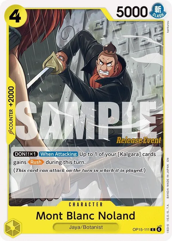 Mont Blanc Noland Promos: Adventure on Kami's Island card