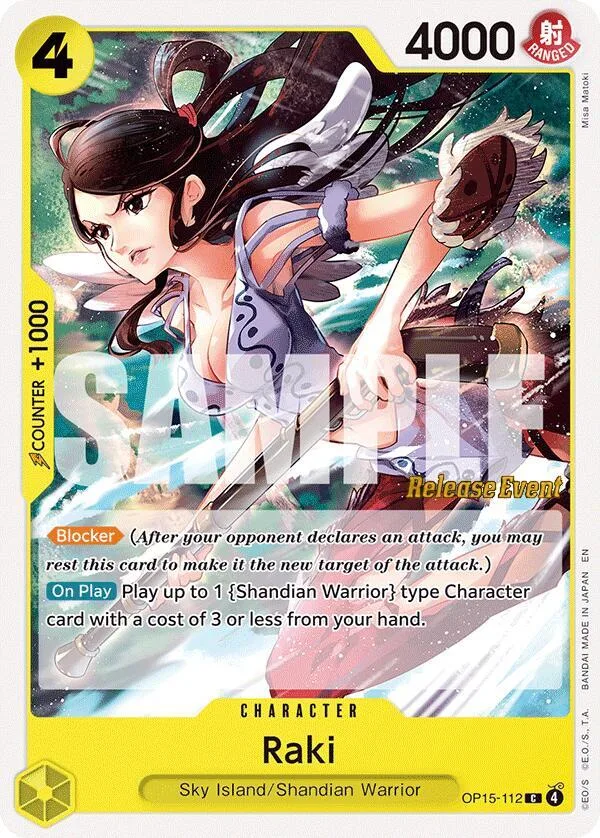 Raki Promos: Adventure on Kami's Island card