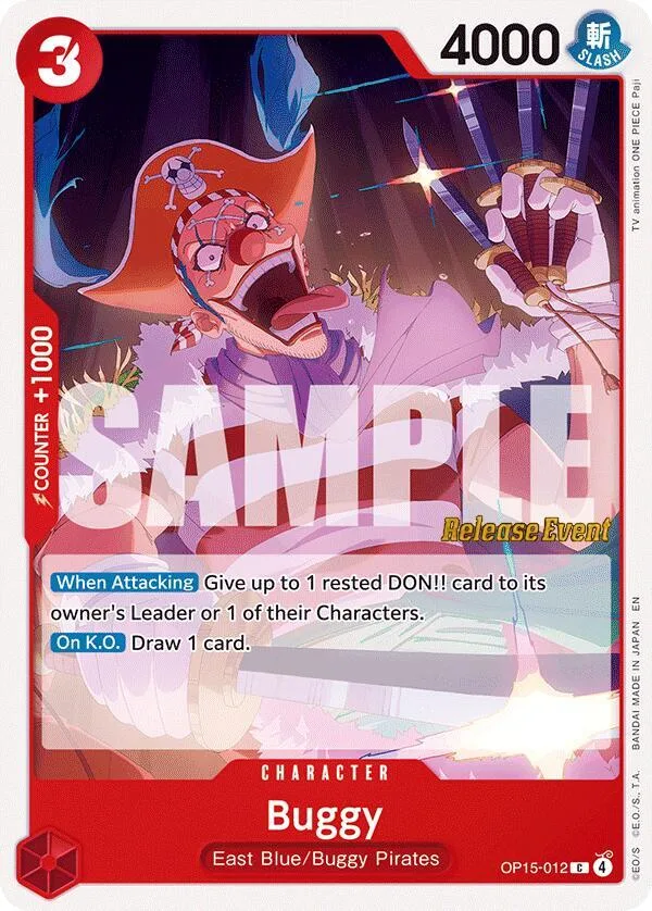 Buggy Promos: Adventure on Kami's Island card