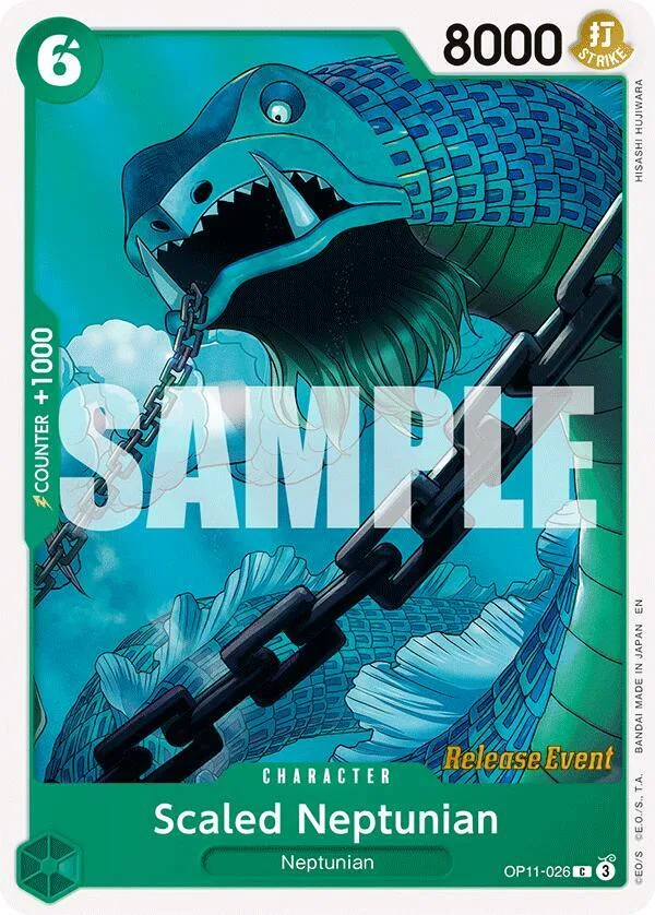 Scaled Neptunian Promos: A Fist of Divine Speed card