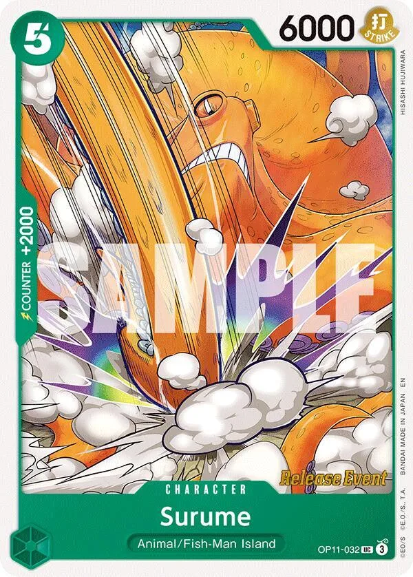 Surume Promos: A Fist of Divine Speed card