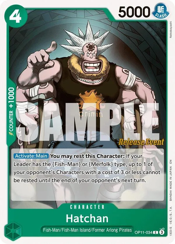 Hatchan Promos: A Fist of Divine Speed card