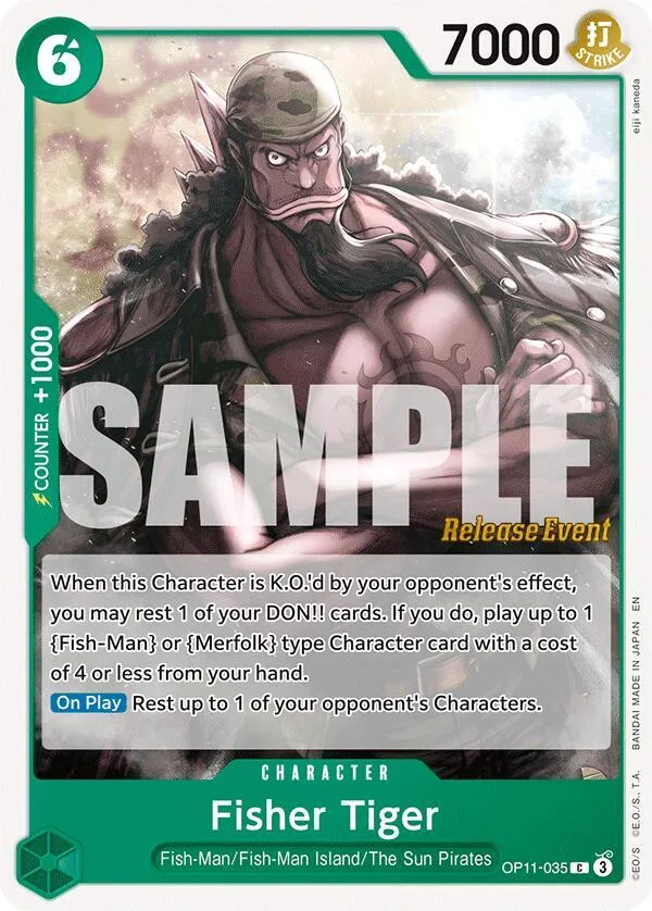 Fisher Tiger Promos: A Fist of Divine Speed card