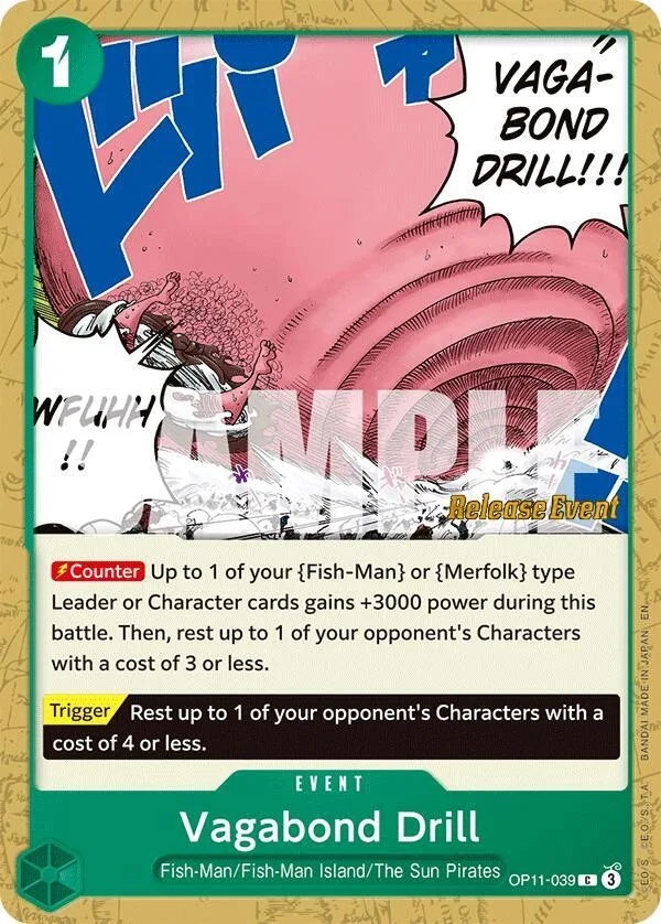 Vagabond Drill Promos: A Fist of Divine Speed card