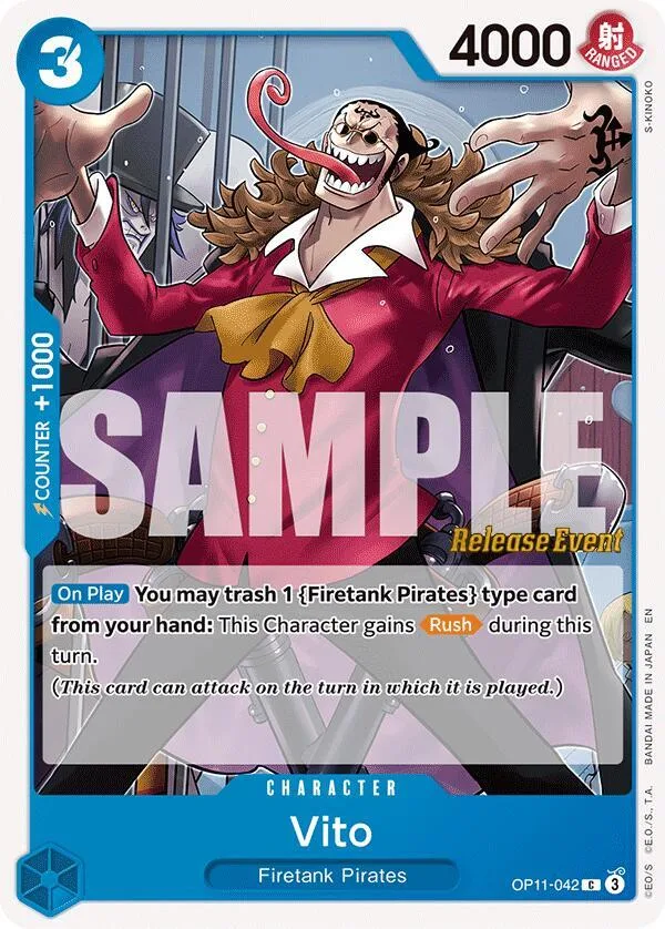 Vito Promos: A Fist of Divine Speed card