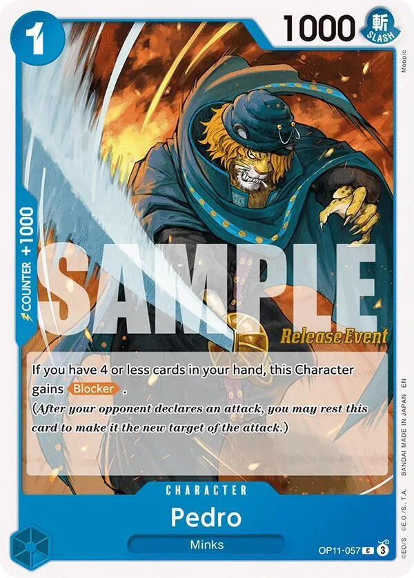 Pedro Promos: A Fist of Divine Speed card