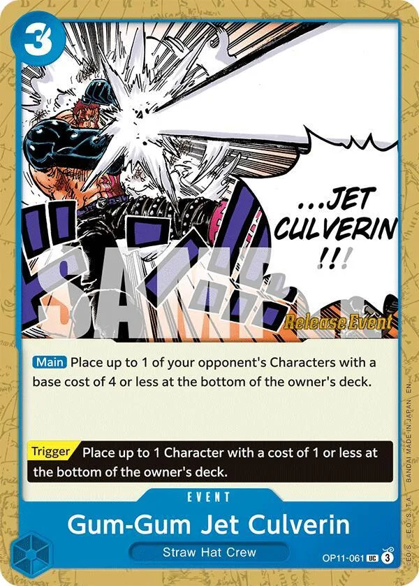 Gum-Gum Jet Culverin Promos: A Fist of Divine Speed card