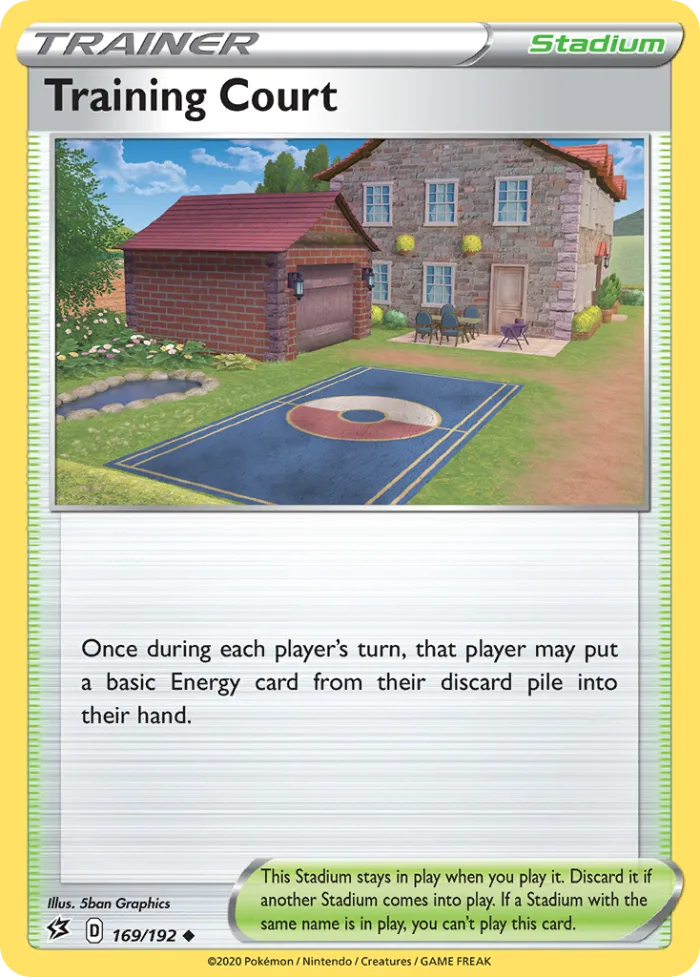 Training Court #169 Rebel Clash Pokemon card