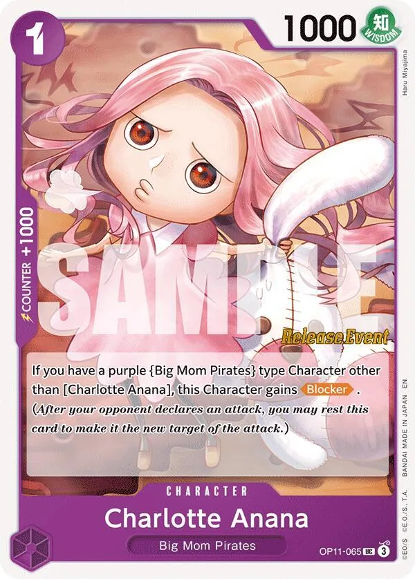 Charlotte Anana Promos: A Fist of Divine Speed card
