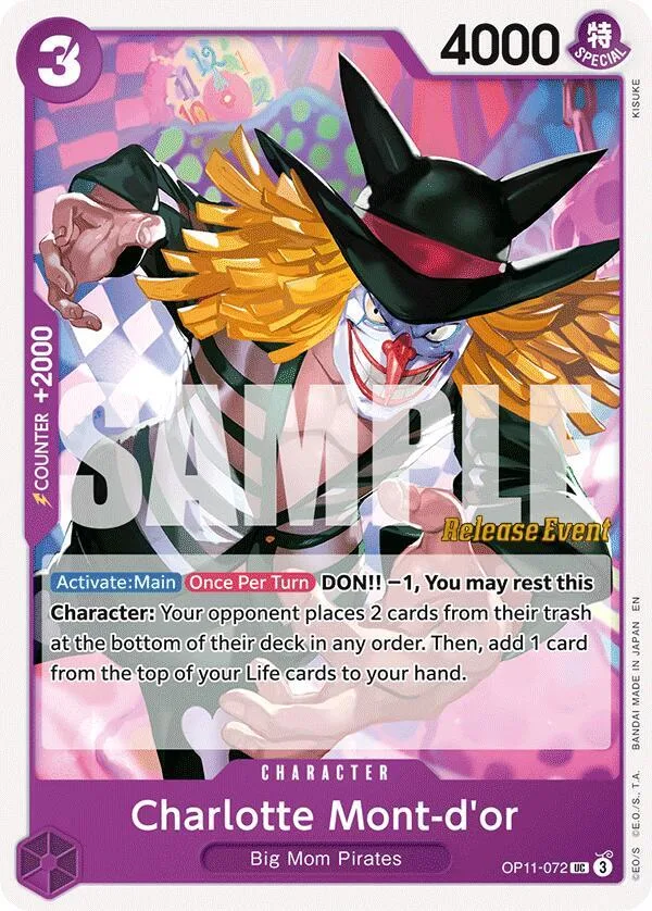 Charlotte Mont-d'or Promos: A Fist of Divine Speed card