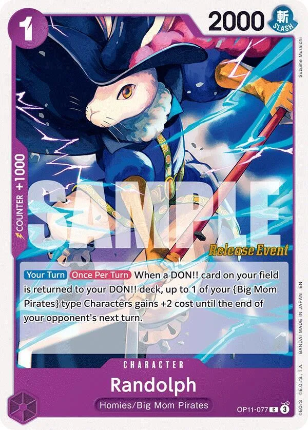 Randolph Promos: A Fist of Divine Speed card