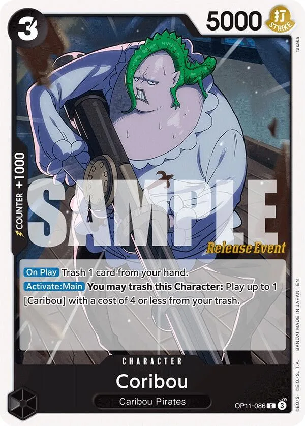 Coribou Promos: A Fist of Divine Speed card