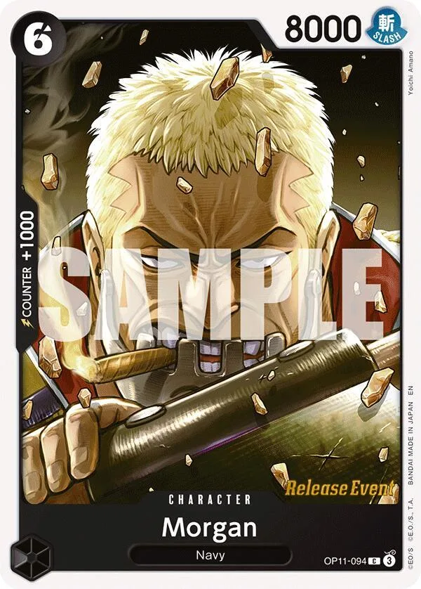 Morgan Promos: A Fist of Divine Speed card