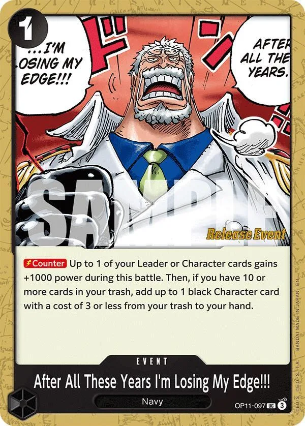 After All These Years I'm Losing My Edge!!! Promos: A Fist of Divine Speed card