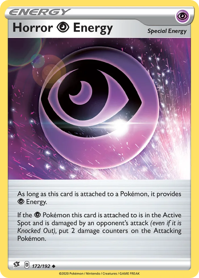 Horror Psychic Energy #172 Rebel Clash Pokemon card