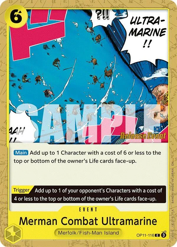 Merman Combat Ultramarine Promos: A Fist of Divine Speed card