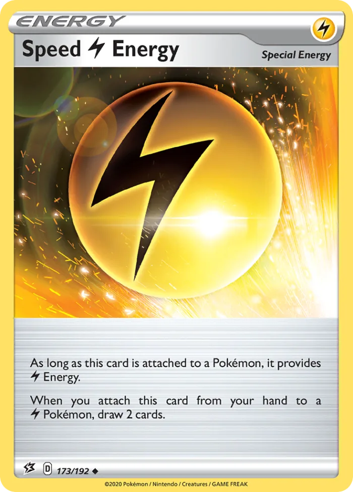 Speed Lightning Energy #173 Rebel Clash Pokemon card
