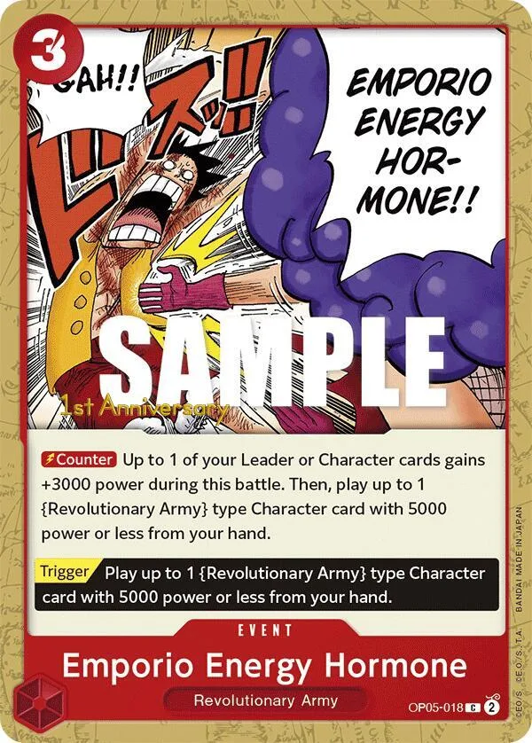 Emporio Energy Hormone Promos: Awakening of the New Era card