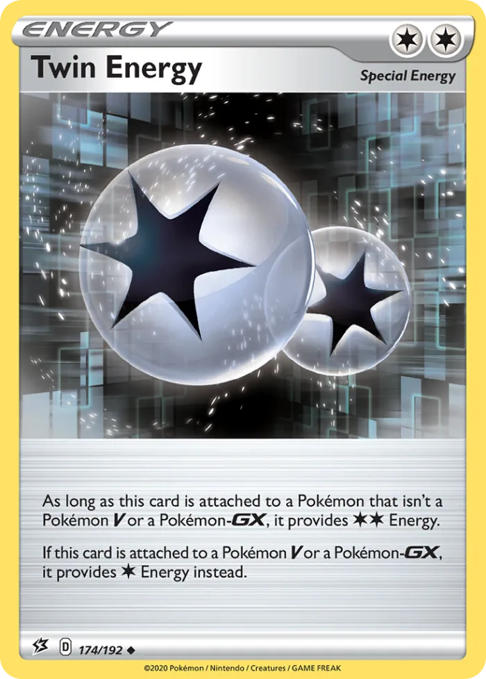 Twin Energy #174 Rebel Clash Pokemon card