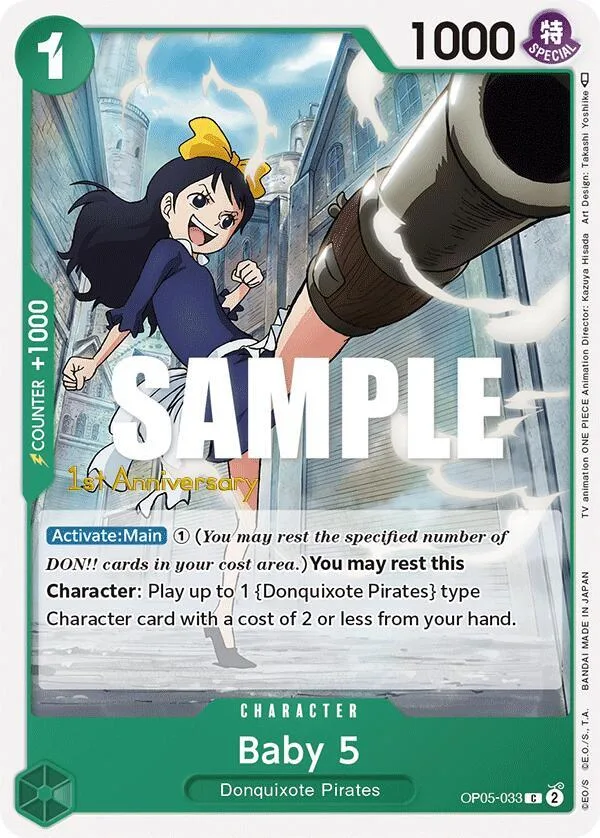 Baby 5 Promos: Awakening of the New Era card