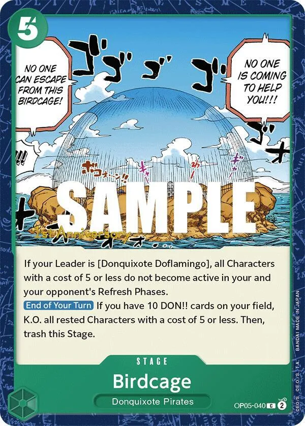 Birdcage Promos: Awakening of the New Era card