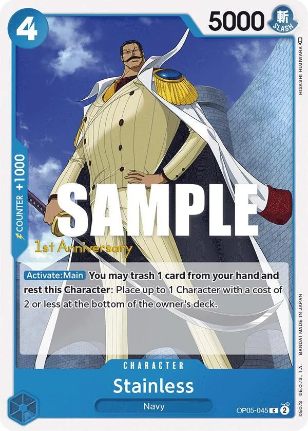 Stainless Promos: Awakening of the New Era card