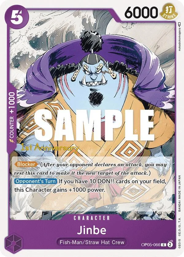 Jinbe Promos: Awakening of the New Era card