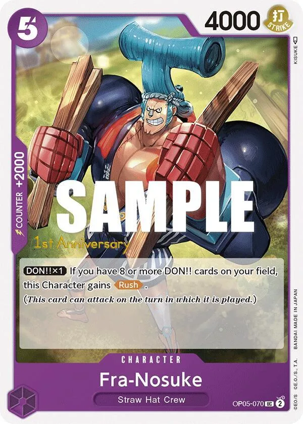 Fra-Nosuke Promos: Awakening of the New Era card