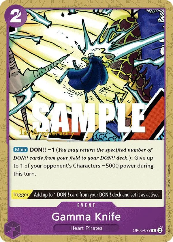 Gamma Knife Promos: Awakening of the New Era card