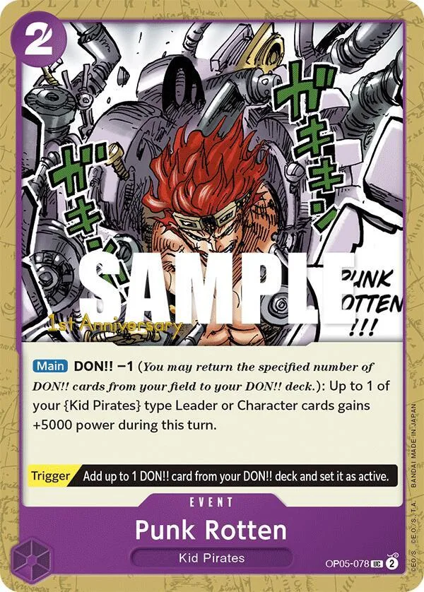 Punk Rotten Promos: Awakening of the New Era card