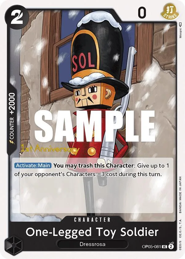 One-Legged Toy Soldier Promos: Awakening of the New Era card