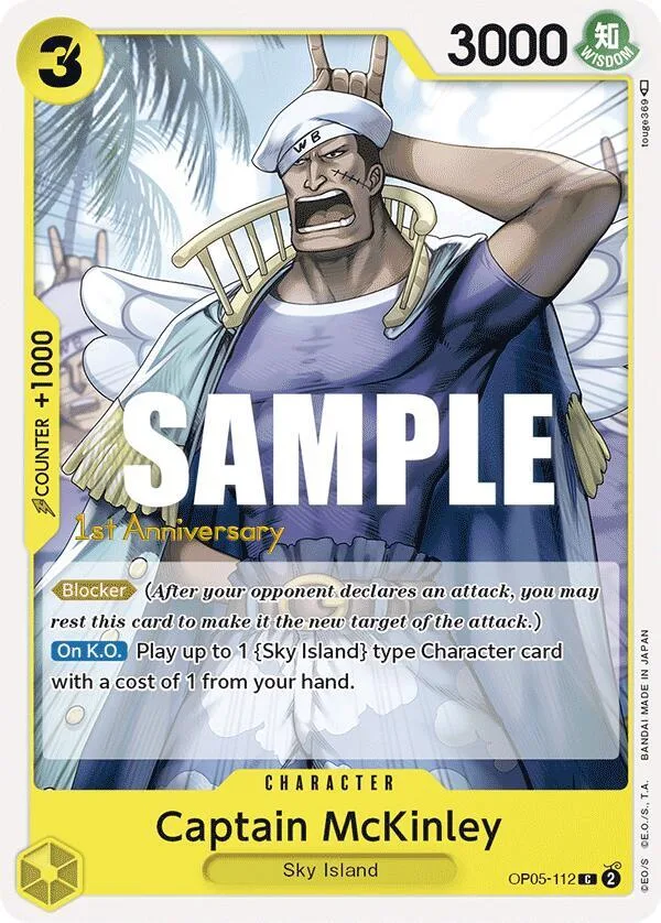 Captain McKinley Promos: Awakening of the New Era card