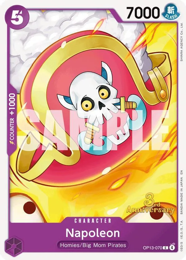 Napoleon Promos: Carrying on his Will card