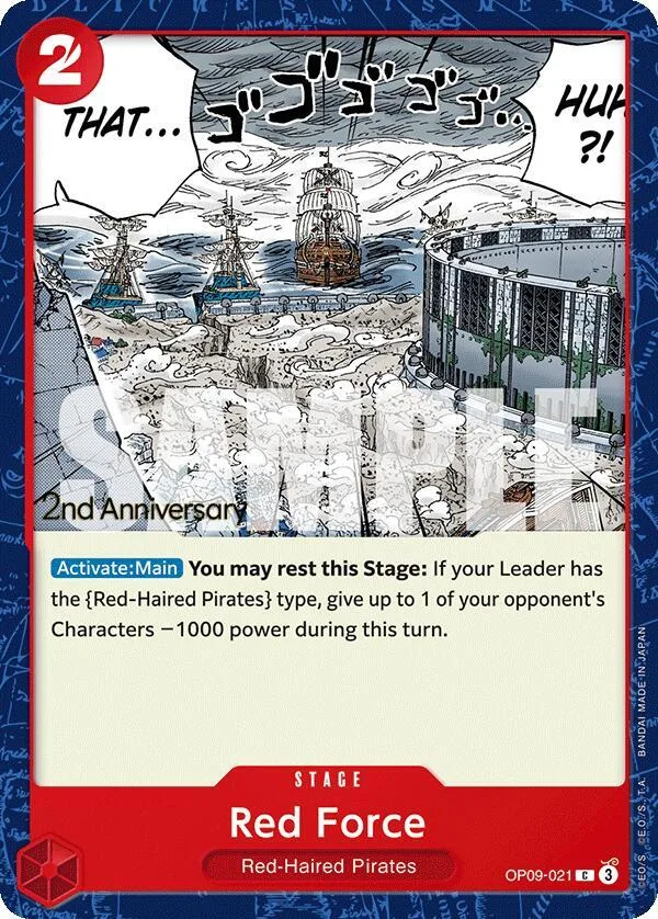 Red Force Promos: Emperors in the New World card