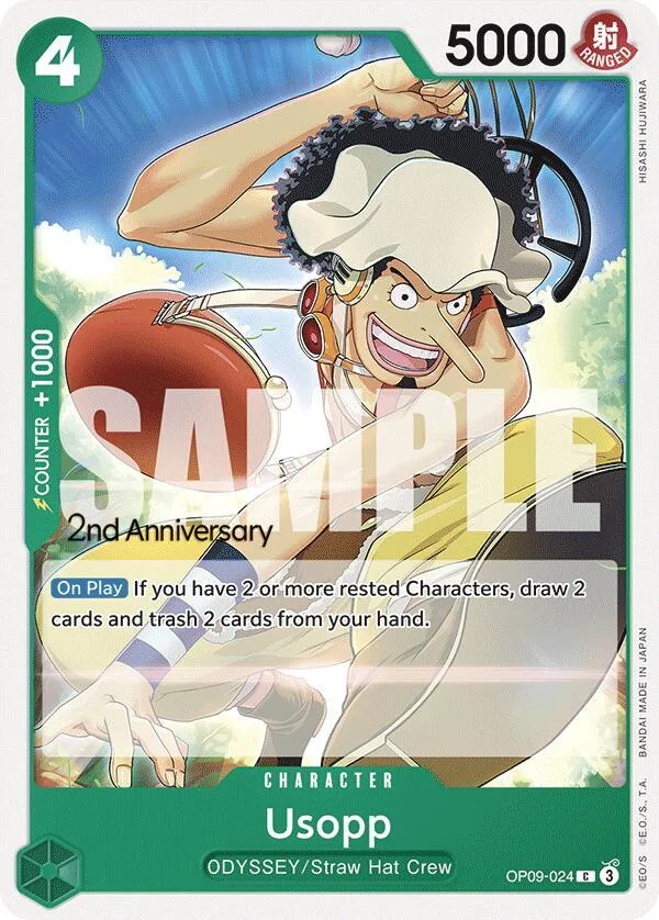 Usopp Promos: Emperors in the New World card