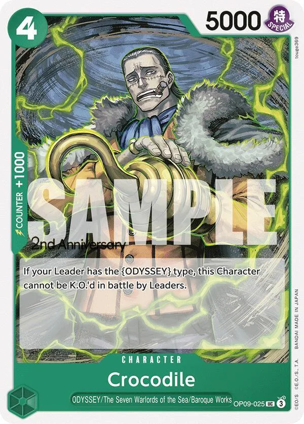 Crocodile Promos: Emperors in the New World card