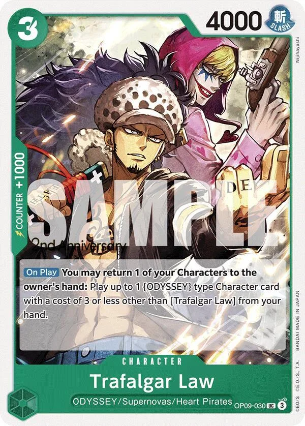 Trafalgar Law Promos: Emperors in the New World card