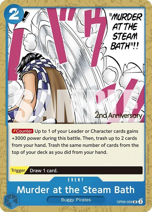 Murder at the Steam Bath Promos: Emperors in the New World card