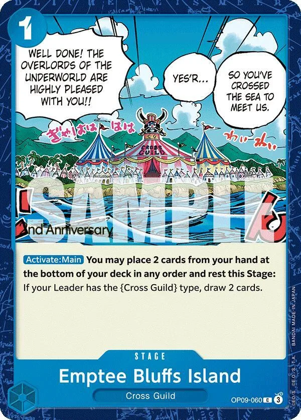 Emptee Bluffs Island Promos: Emperors in the New World card