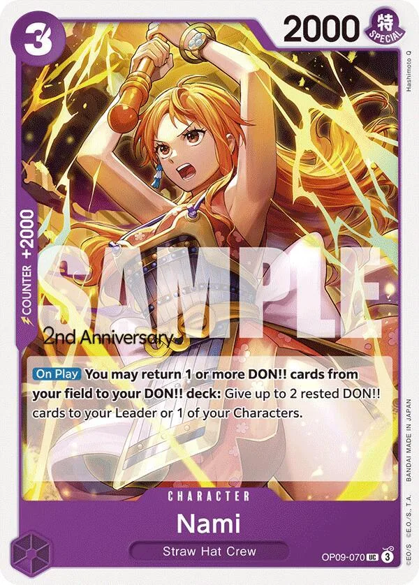 Nami Promos: Emperors in the New World card