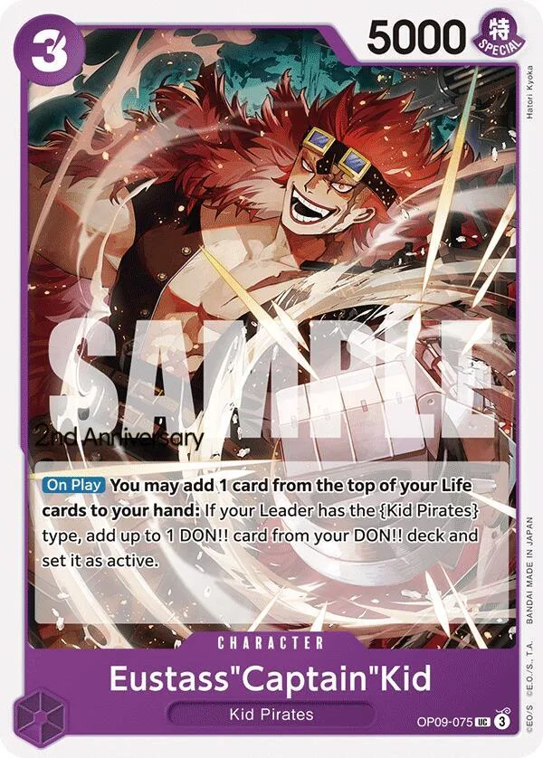 Eustass"Captain"Kid Promos: Emperors in the New World card