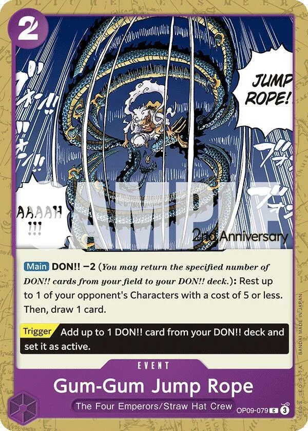 Gum-Gum Jump Rope Promos: Emperors in the New World card