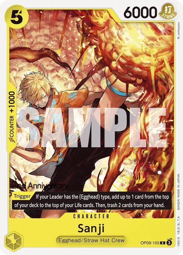 Sanji Promos: Emperors in the New World card